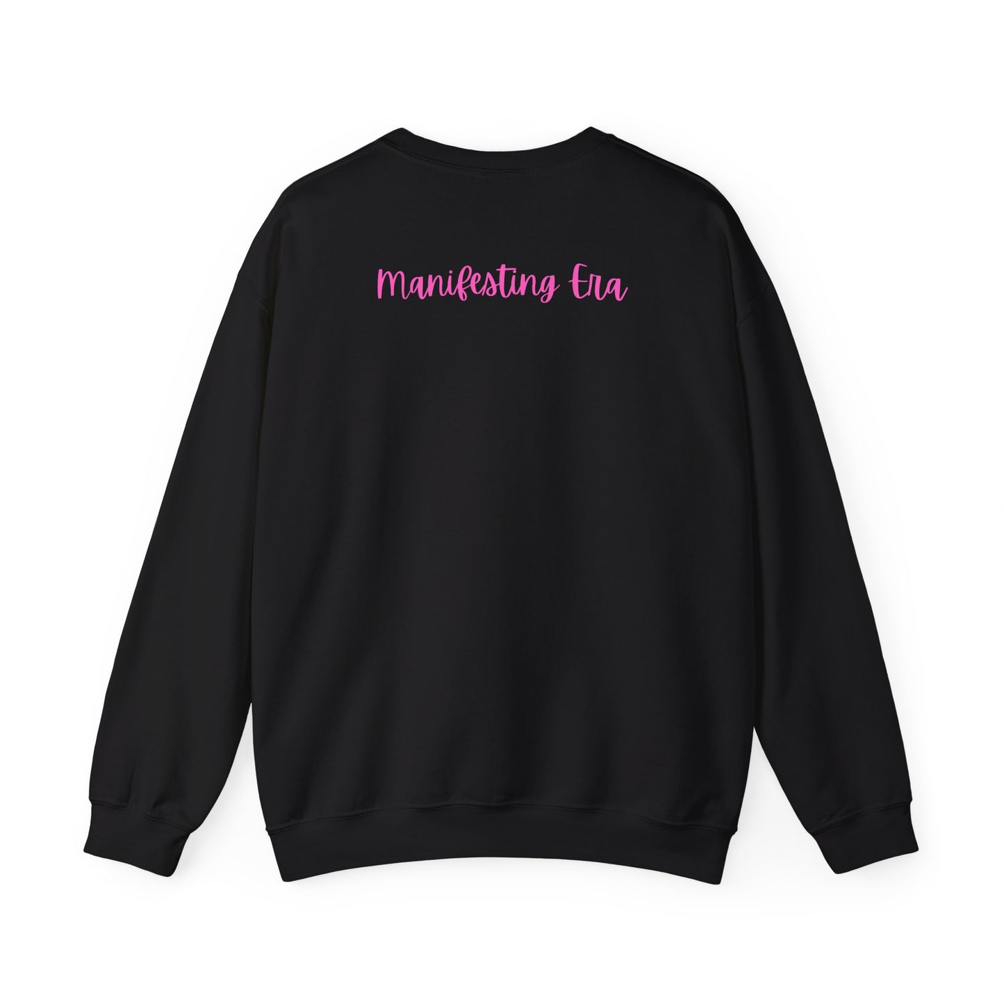 Crewneck | Manifesting Era - White & Pink | Unisex, Soft & Stylist | The Perfect Cozy Gift for BFFs, Lovers & Dreamers |