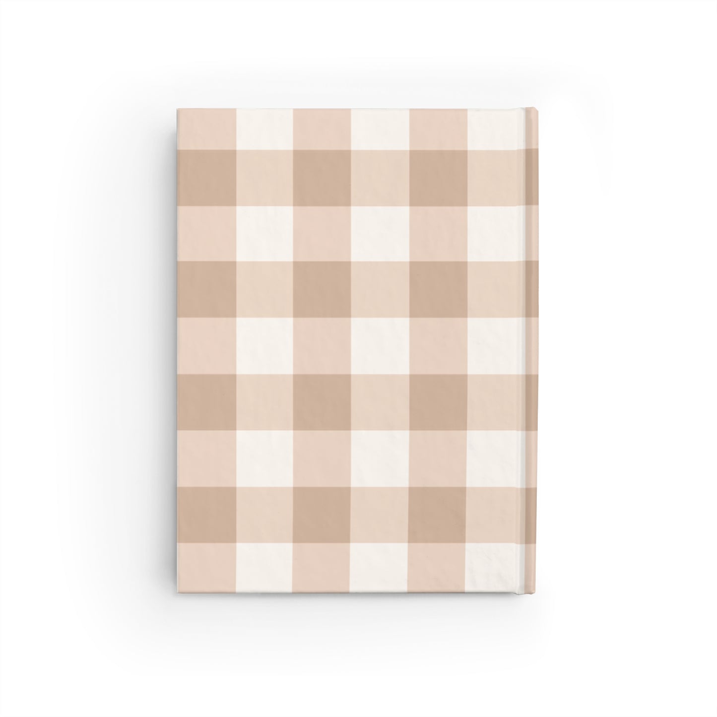 Notebook | Chic Ruled Gingham Patterned Notebook - Elegant Notes Notebook, Perfect for Students and Creatives, Gift for Writers, Checkered Design, Daily Planner