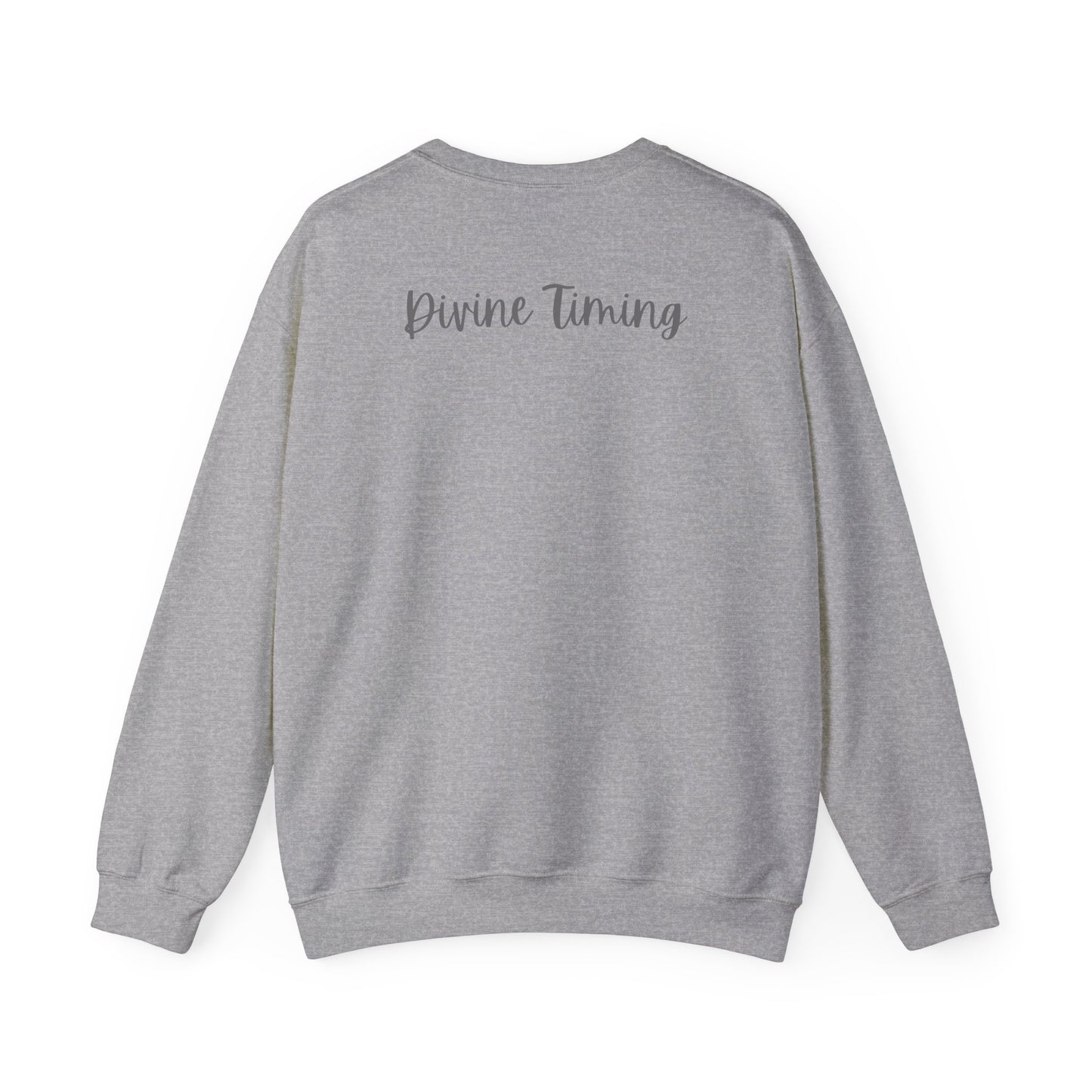 Crewneck | Moon Divine Timing – Celestial Comfort for Aligned Souls