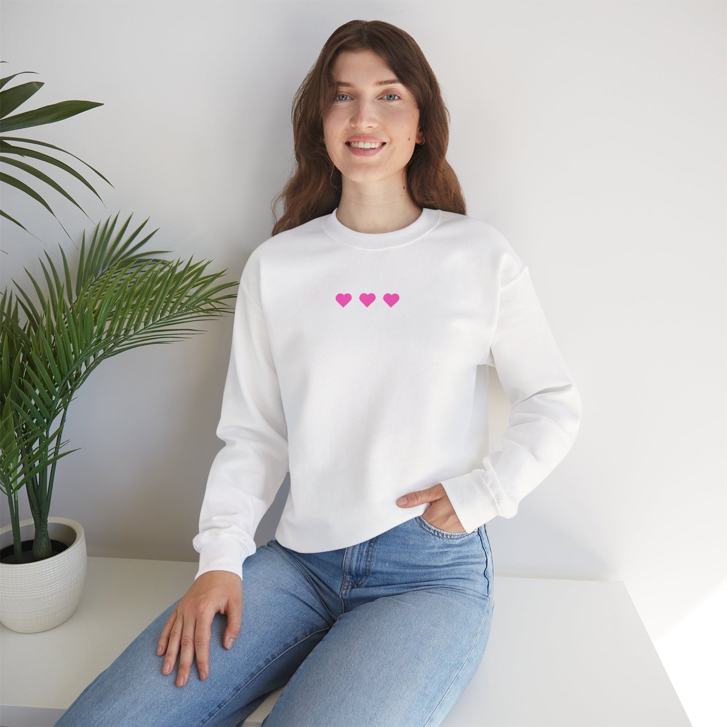 Crewneck | Manifesting Era - White & Pink | Unisex, Soft & Stylist | The Perfect Cozy Gift for BFFs, Lovers & Dreamers |