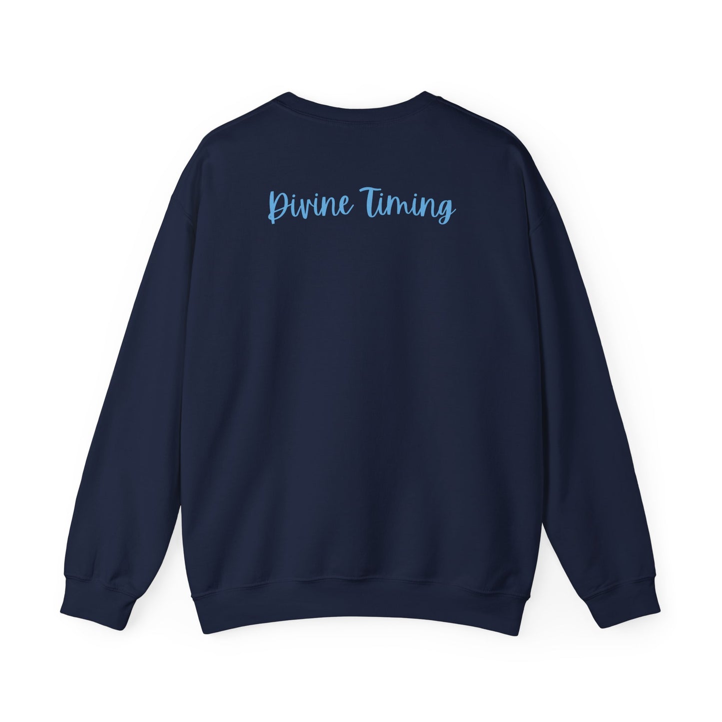 Crewneck | Moon Divine Timing – Celestial Comfort for Aligned Souls