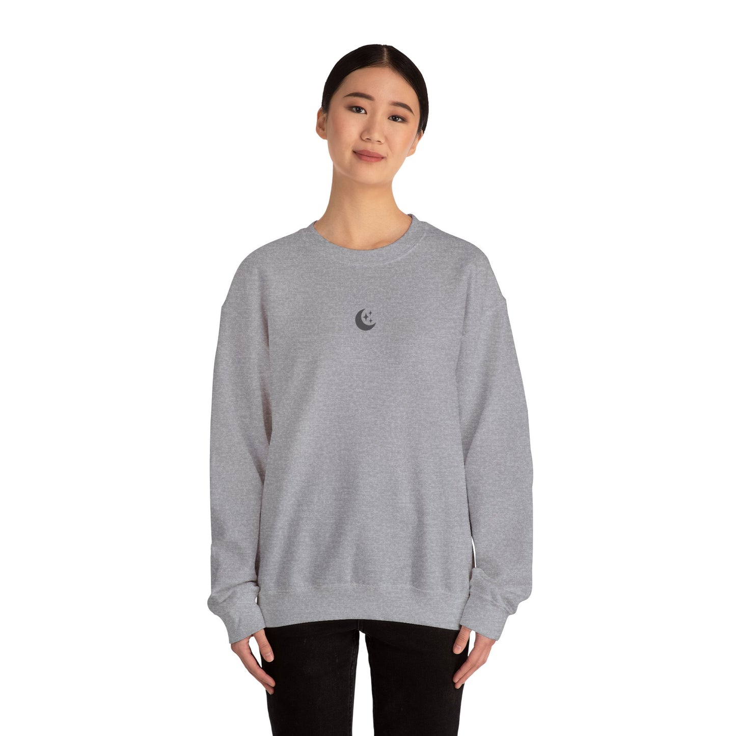 Crewneck | Moon Divine Timing – Celestial Comfort for Aligned Souls