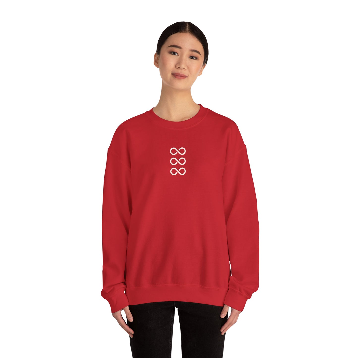Crewneck | Rose Magnetic– Soft Unisex Layer for Romantic Energy & Subtle Power