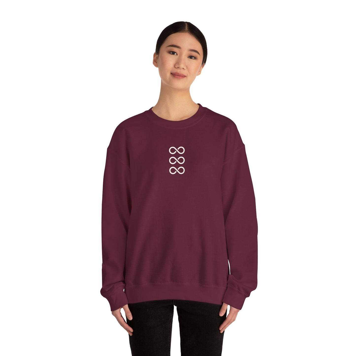 Crewneck | Rose Magnetic– Soft Unisex Layer for Romantic Energy & Subtle Power
