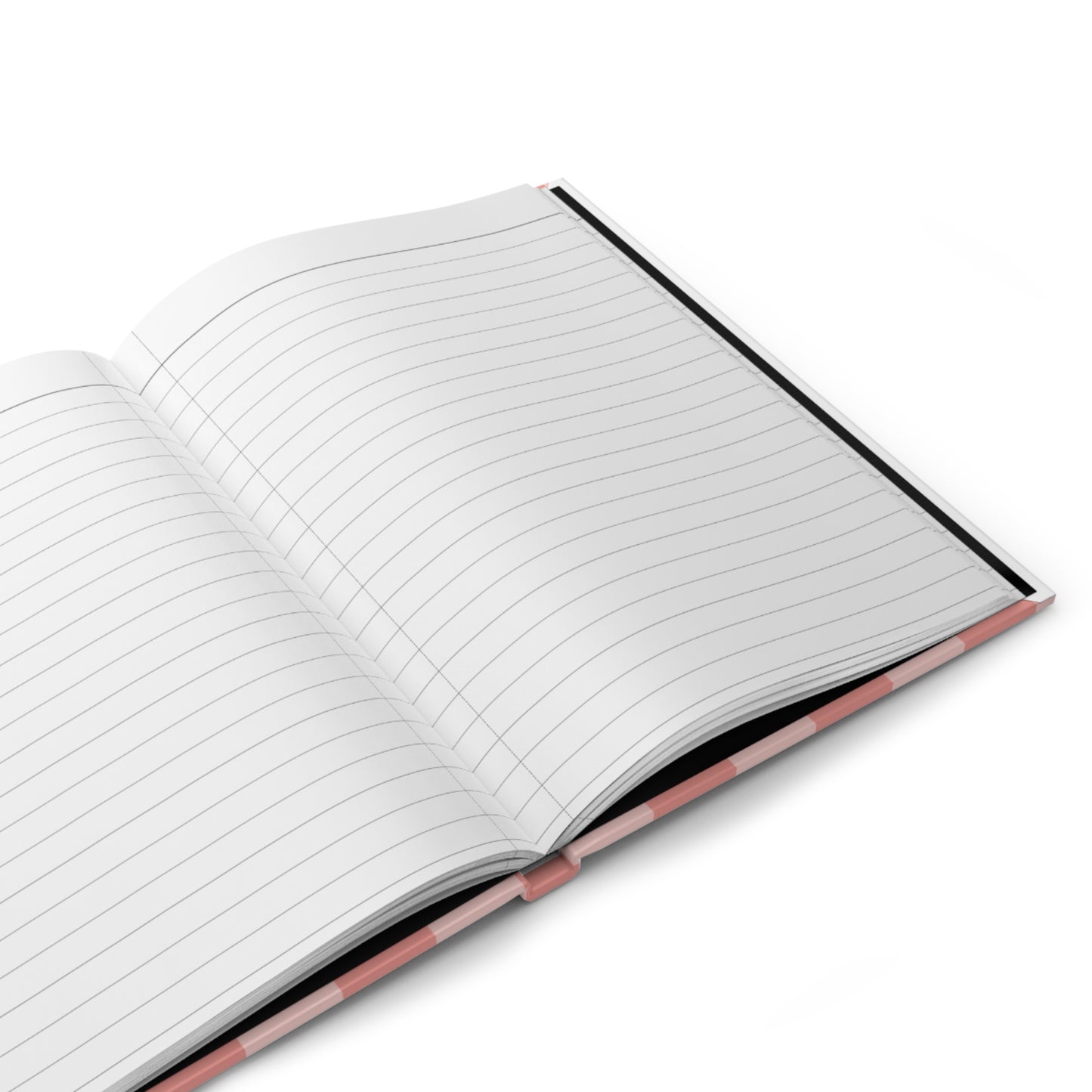 Notebook | Red Reflections Gingham Hardcover Notebook - Red Check Notebook for School, Journal for Writers, Cute Planner