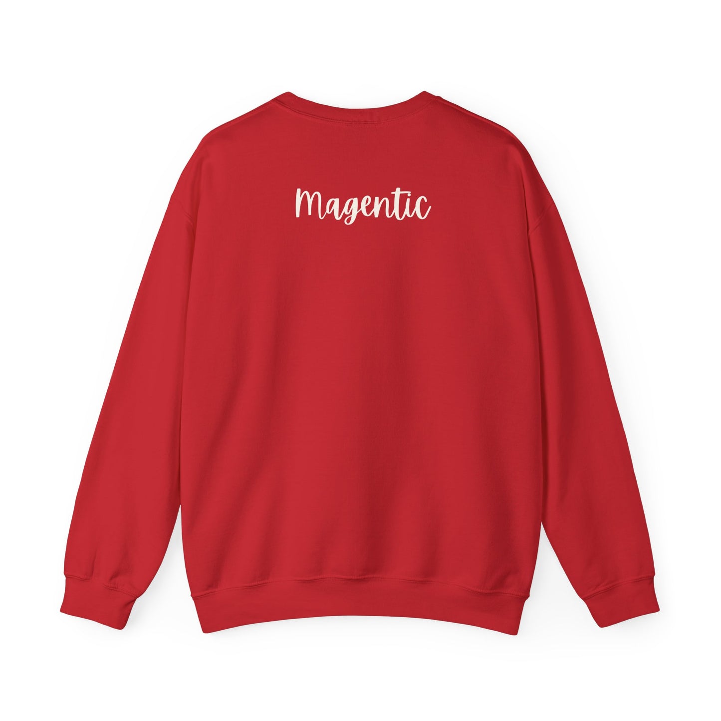 Crewneck | Rose Magnetic– Soft Unisex Layer for Romantic Energy & Subtle Power