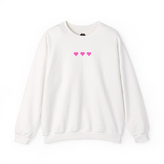 Crewneck | Manifesting Era  - White & Pink | Unisex, Soft & Stylist | The Perfect Cozy Gift for BFFs, Lovers & Dreamers |